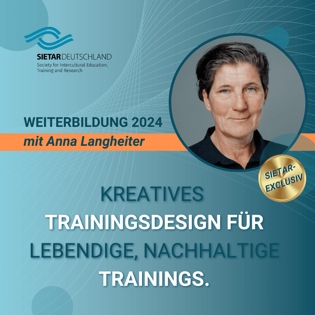 Kreatives Trainingsdesign für lebendige, nachhaltige Trainings - mit Anna Langheiter