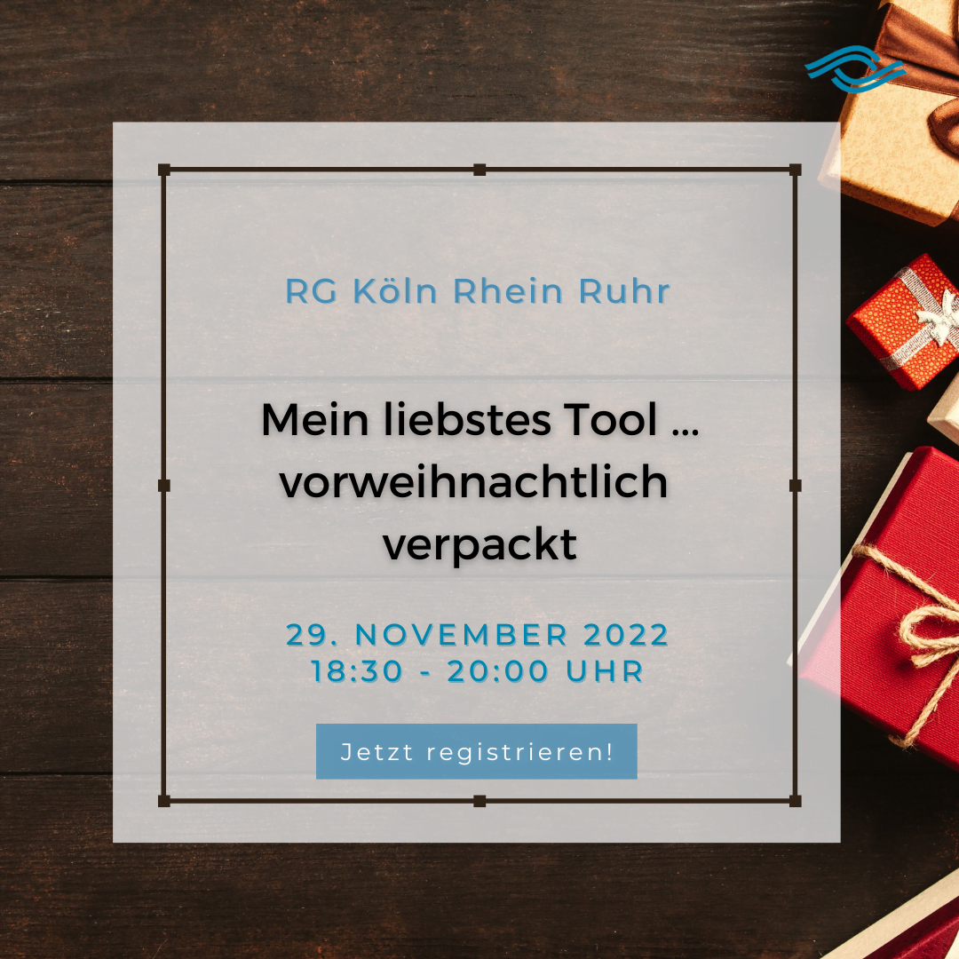 Mein liebstes Tool … vorweihnachtlich verpackt
