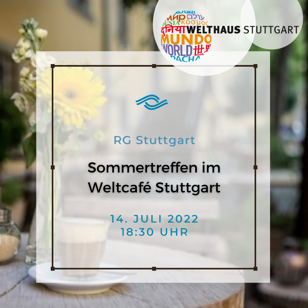 Sommertreffen im Weltcafé Stuttgart