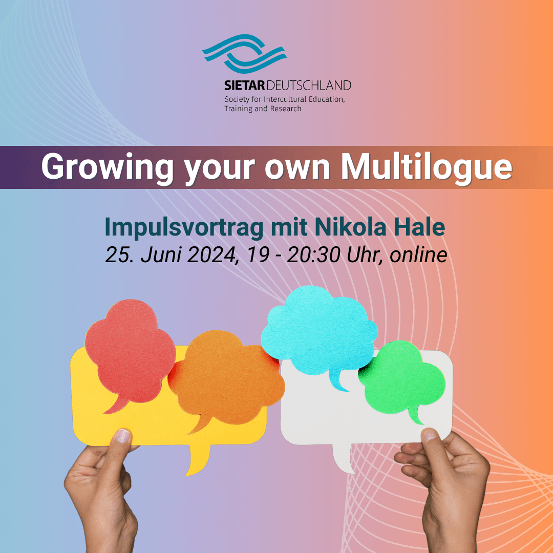 Growing your own multilogue - mit Nikola Hale