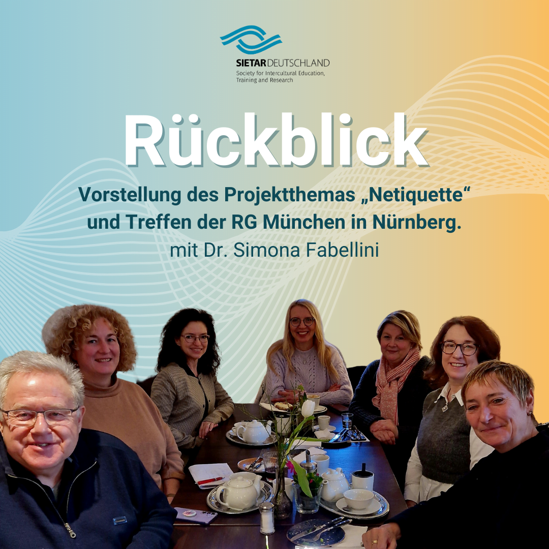 Vorstellung des Projektes “Netiquette” und interkulturelle Stadtführung in Nürnberg