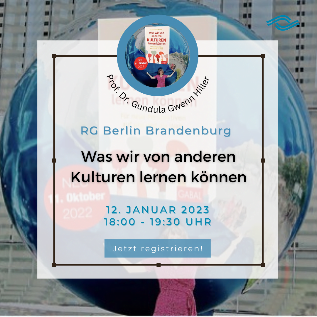 SIETAR Regionalgruppentreffen Berlin-Brandenburg “Was wir von anderen Kulturen lernen können” mit G.G. Hiller