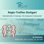 SIETAR RG-Treffen Stuttgart: "Interaktivität in Trainings - Ein Austausch miteinander"