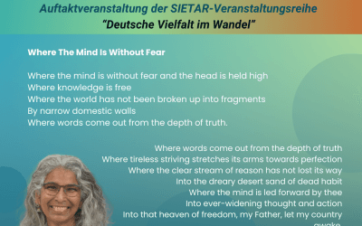 Auftaktveranstaltung der Veranstaltungsreihe „Deutsche Vielfalt im Wandel“